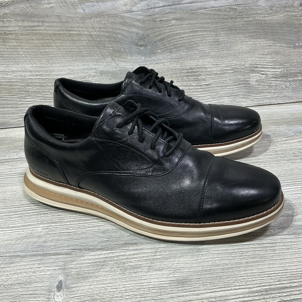 Cole Haan Men's ØriginalGrand Cloudfeel Energy C33541 Black Oxford Shoes US 13 M